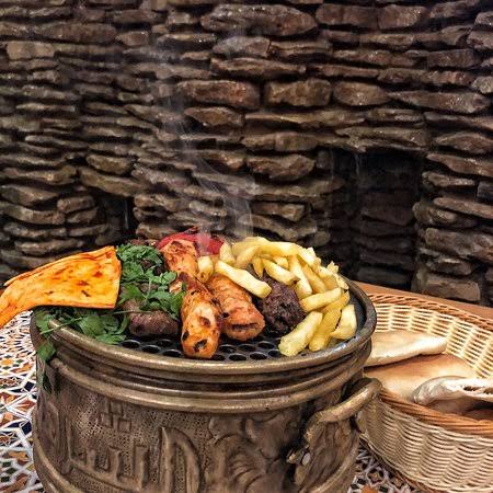 اطباق مطعم الشرفة في الرياض