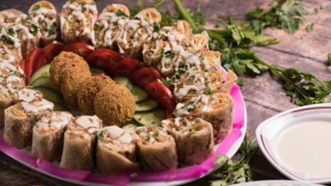 مطعم بوابة الشام في الخميس  (الاسعار + المنيو + الموقع)