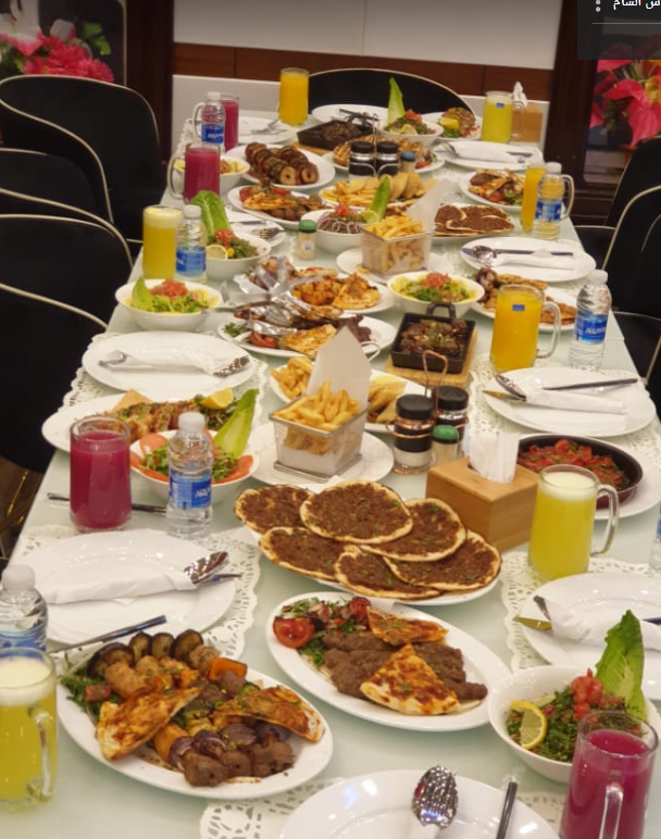 مطعم عروس الشام بريدة ( الاسعار + المنيو + الموقع )